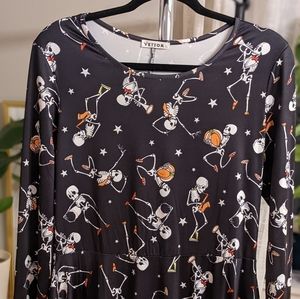 Dancing Skeleton Dress